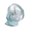 Large Capacity Student Dormitory LED Light Desktop USB Mini Fan